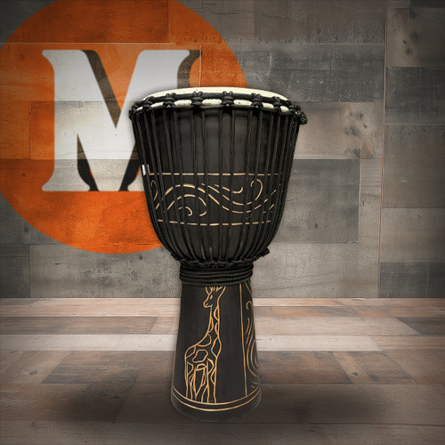 Toca Street Series Djembe, 12" Large - Giraffe | Musician Madness