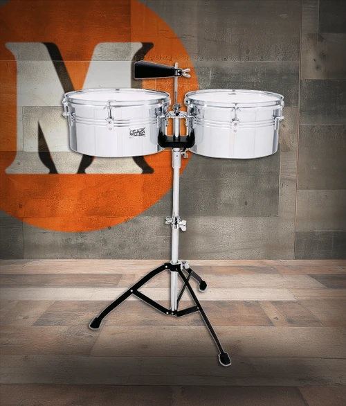 Toca Player Series Timbales 13"/14" - Steel - Open Box (T-PT1314)