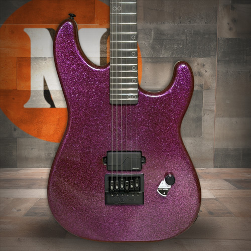 Schecter Daniel HaniÃƒÅ¸ Danskimo-6 Purple Sparkle Electric Guitar