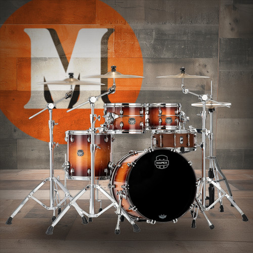 Mapex Saturn Evolution Fusion 4 Piece Shell Pack Without Snare - Exotic Sunburst (SE504XBPO)