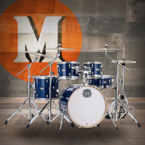 Mapex Mars Maple Fusion Shell Pack - Midnight Blue (MM504SFOD) | Musician Madness