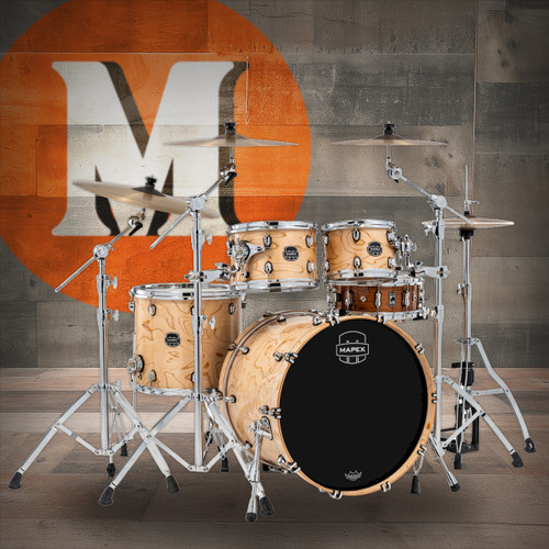 Mapex Saturn VI Studioease Shell Pack 5-Piece - Exotic Natural