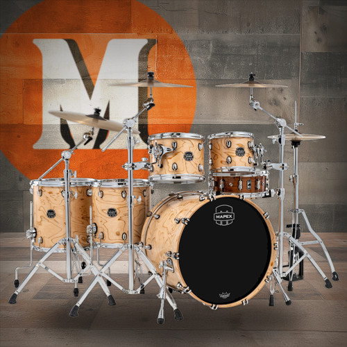 Mapex Saturn VI Studioease Shell Pack 5-Piece - Exotic Natural