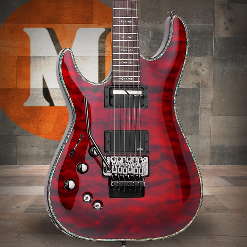 Schecter Hellraiser C-1 FR S Left-handed Electric Guitar - Black Cherry (1828) | Musician Madness