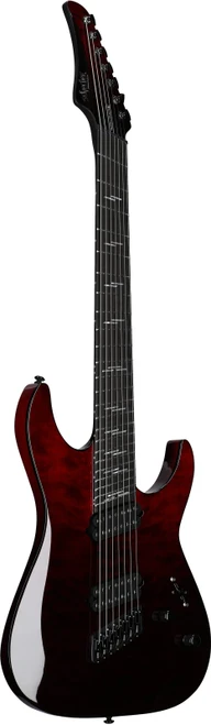 Schecter Reaper-7 Elite Multiscale 7-string Electric Guitar - Blood Burst (2182) | Musician Madness