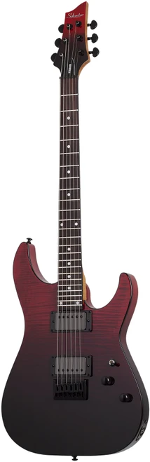 Schecter 3949-SHC C-1 Standard 6 String RH Electric Guitar - Blood Burst (3949) | Musician Madness
