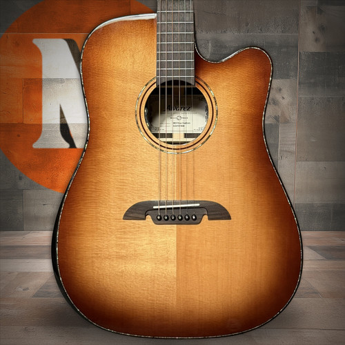 Alvarez MD70CE Custom Masterworks Dreadnought Guitar Acoustic Electric Armrest w/ Cutaway (MD70CE Custom) | Musician Madness