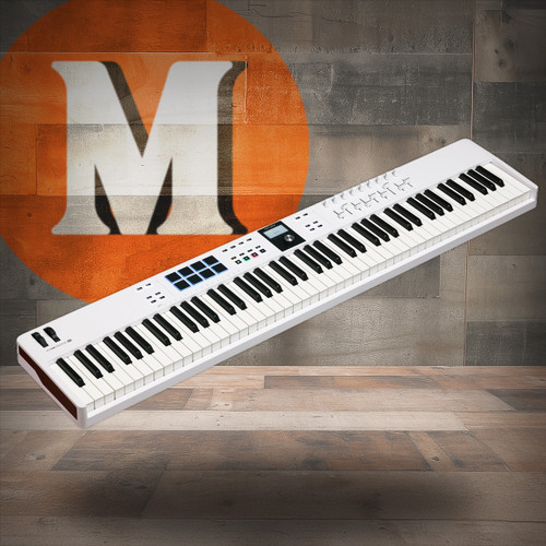 Arturia Keylab Essential Mk3 88-key Midi Controller - White (231541) | Musician Madness