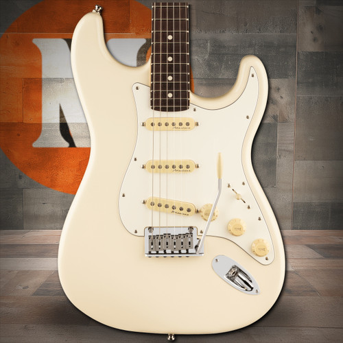 Fender Jeff Beck Stratocaster Rosewood Fingerboard, Olympic White | Musician Madness