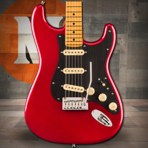 Fender American Ultra II Stratocaster Maple Fingerboard, Sinister Red | Musician Madness