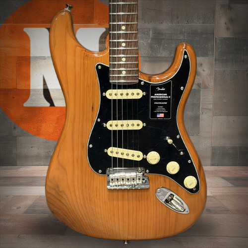 Fender American Professional II Stratocaster Rosewood Fingerboard, Roasted Pine | Musician Madness