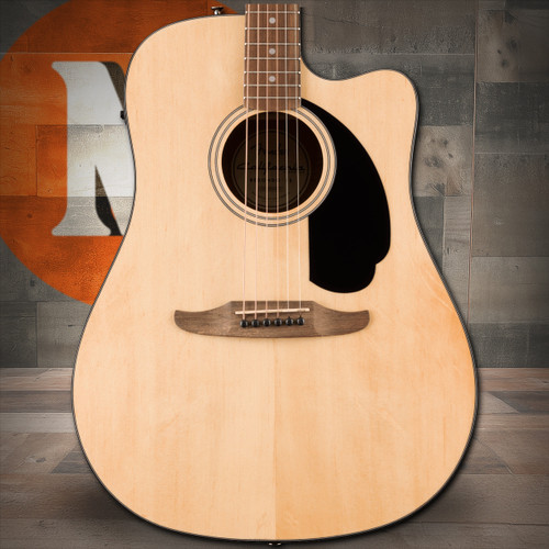 Fender California Standard Redondo CE, Spruce Top, Black Pickguard, Natural | Musician Madness