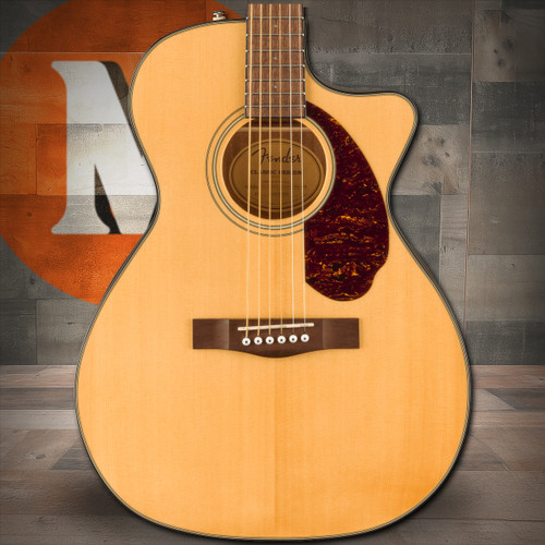 Fender CC-140SCE Concert, Walnut Fingerboard, Natural with Case | Musician Madness