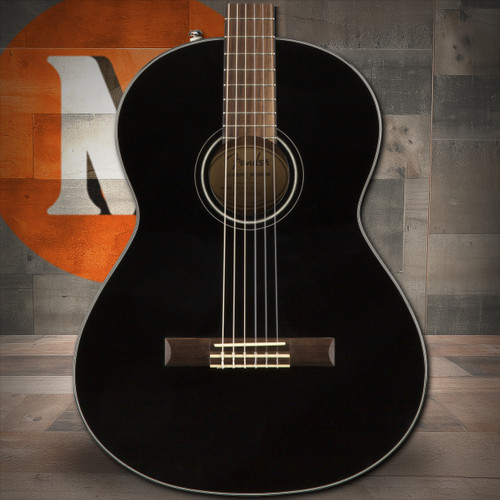 Fender CN-60S Nylon, Walnut Fingerboard, Black | Musician Madness