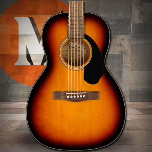 Fender CP-60S Parlor, Walnut Fingerboard, Sunburst | Musician Madness