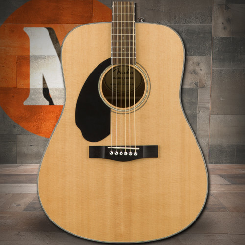 Fender CD-60S Left Hand, Walnut Fingerboard, Natural | Musician Madness