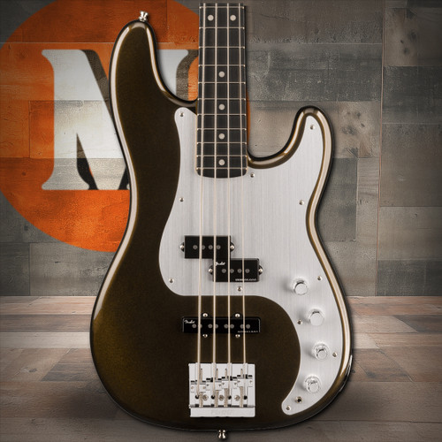 Fender American Ultra II Precision Bass Ebony Fingerboard, Texas Tea | Musician Madness