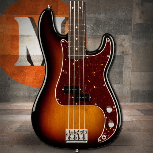 Fender American Professional II Precision Bass Rosewood Fingerboard, 3-Color Sunburst | Musician Madness