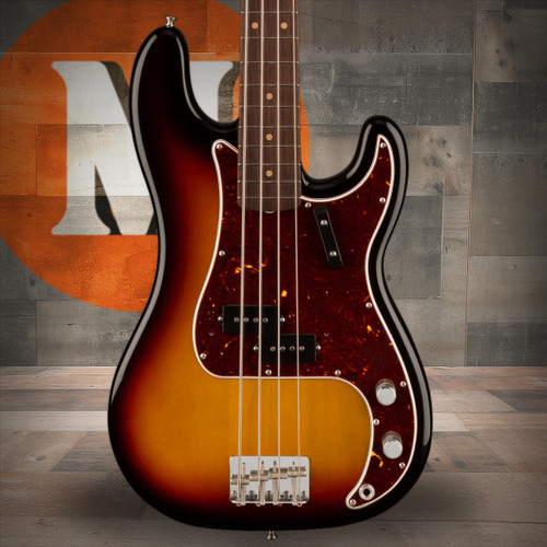 Fender American Vintage II 1960 Precision Bass Rosewood Fingerboard, 3-Color Sunburst | Musician Madness