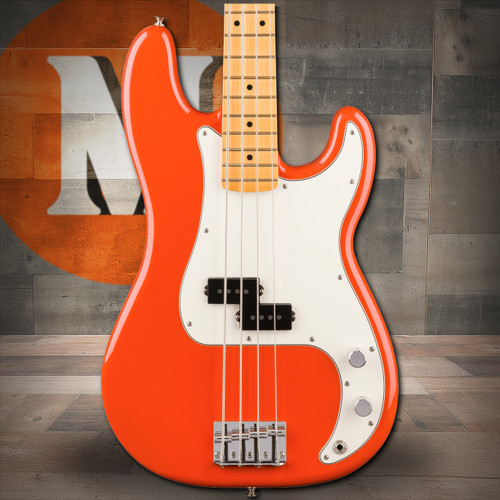 Fender Player II Precision Bass Maple Fingerboard, Rallye Orange | Musician Madness