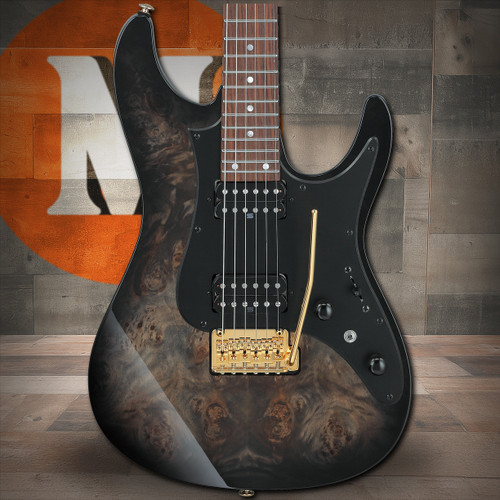 Ibanez AZ Premium 6 String Electric Guitar w/ Bag - Transparent Gray Burst (AZ41P1PBTGB) | Musician Madness