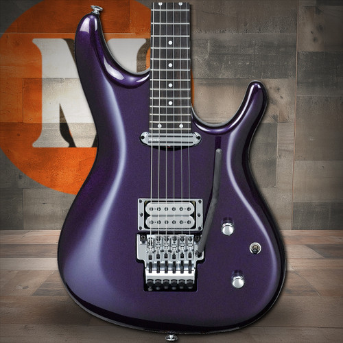 Ibanez Joe Satriani Signature 6 String Electric Guitar w/Case - Muscle Car Purple (JS2450MCP)
