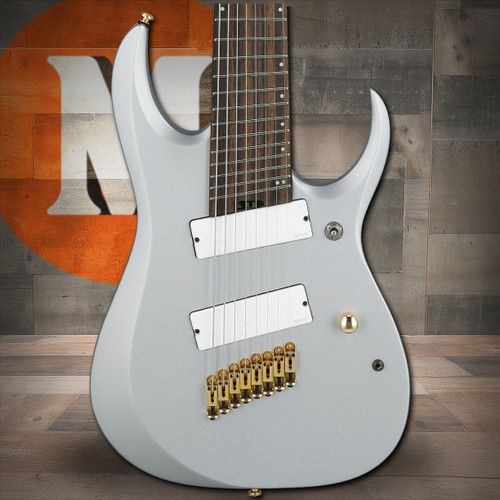 Ibanez RGD Axe Design Lab Multi-scale 8 String Electric Guitar - Classic Silver Matte (RGDMS8CSM)