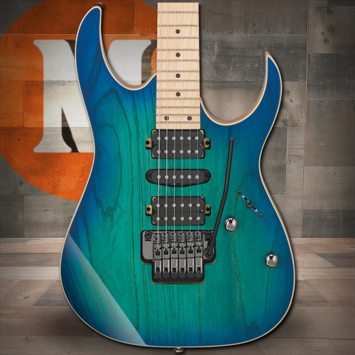 Ibanez RG Standard 6 String Electric Guitar - Blue Moon Burst (RG470AHMBMT)