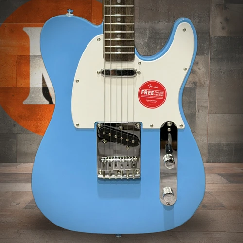 Squier Squier Sonic Telecaster - Laurel Fingerboard - White Pickguard - California Blue | Musician Madness