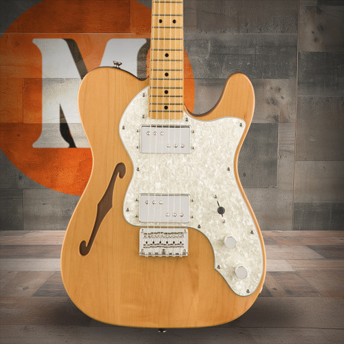 Squier Classic Vibe '70s Telecaster Thinline - Maple Fingerboard - Natural | Musician Madness
