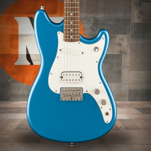 Squier Classic Vibe Duo-Sonic HS - Laurel Fingerboard - Parchment Pickguard - Lake Placid Blue | Musician Madness