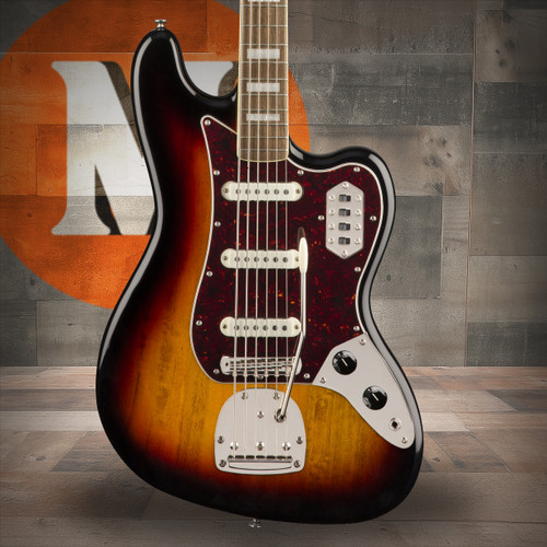 Squier Classic Vibe Bass VI - Laurel Fingerboard - 3-Color Sunburst | Musician Madness