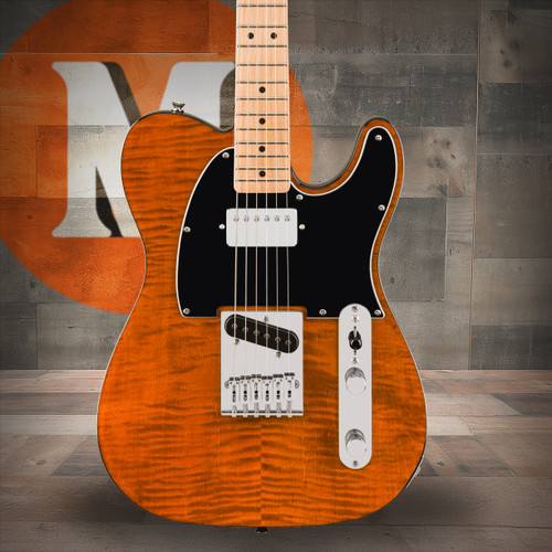 Squier Affinity Series Telecaster FMT SH - Maple Fingerboard - Black Pickguard - Mocha | Musician Madness