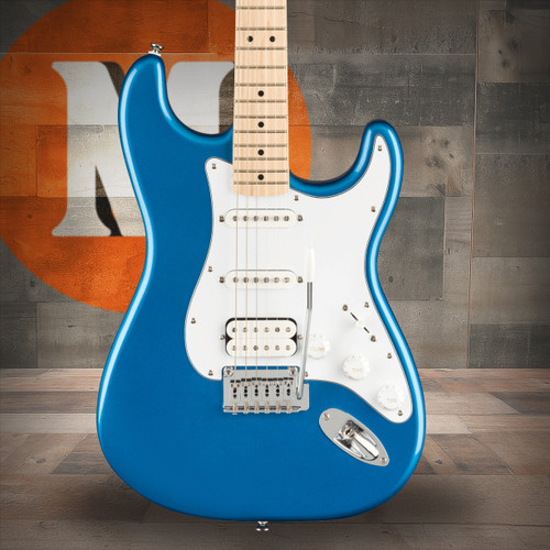 Squier Affinity Series Stratocaster HSS Pack - Maple Fingerboard - Lake Placid Blue - Gig Bag - 15G - 120V | Musician Madness