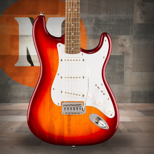 Squier Squier Sonic Stratocaster - Laurel Fingerboard - White Pickguard - Sienna Sunburst | Musician Madness
