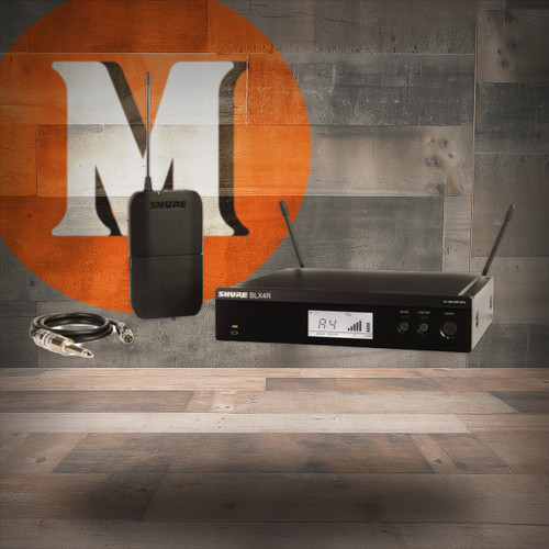 Shure BLX14R-H11 Wireless Rack-Mount Guitar System H11 Band | Musician Madness