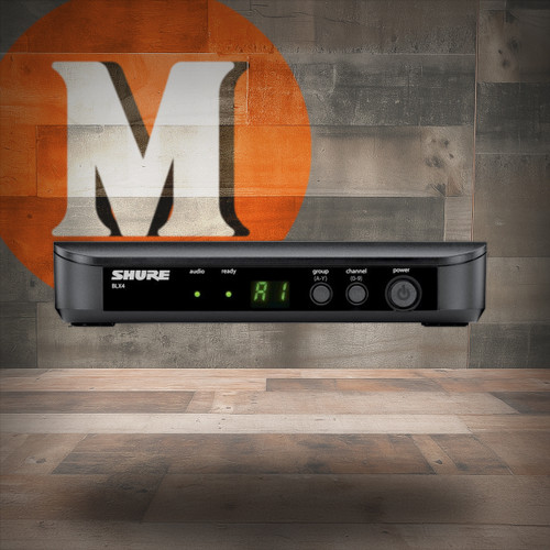 Shure BLX4-H11 Wireless Receiver for BLX Wireless System H11 Band | Musician Madness