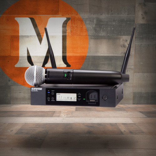 Shure GLXD24RPLUS/SM58-Z3 Wireless Vocal System with SM58 | Musician Madness