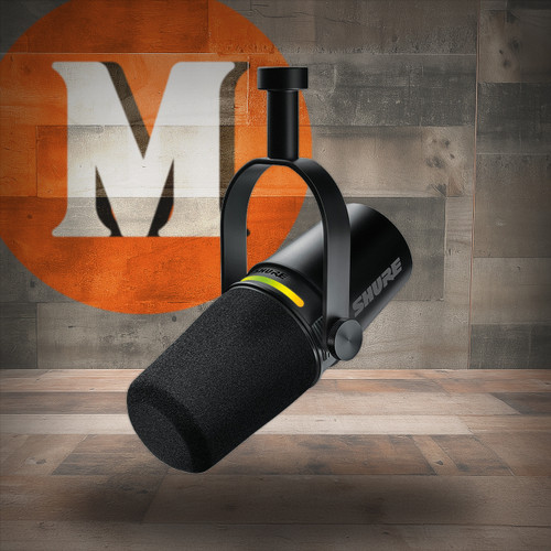 Shure MV7-PLUS-K Podcast Microphone Black | Musician Madness