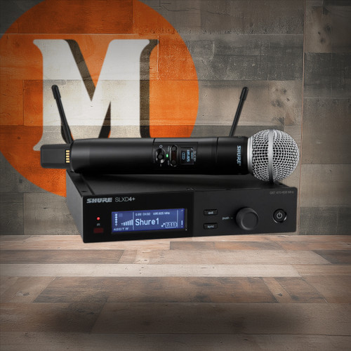 Shure SLXD24+/58-G57 SLXD Plus Handheld Dig System with SM58 Tx Freq G57 | Musician Madness