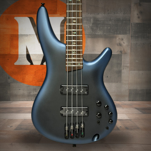 Ibanez SR Standard 4str Electric Bass - Midnight Arctic Ocean Matte (SR500NMAM)|Musician Madness