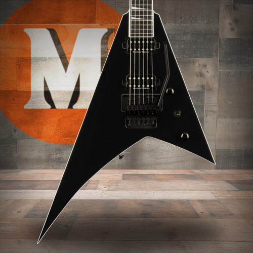 Jackson Pro Plus Series Rhoads RR24 - Ebony Fingerboard - Deep Black | Musician Madness