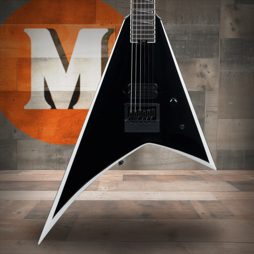 Jackson Pro Plus Series Signature Christian Andreu Rhoads RR24 EVTN - Ebony Fingerboard - Black with White Bevels | Musician Madness