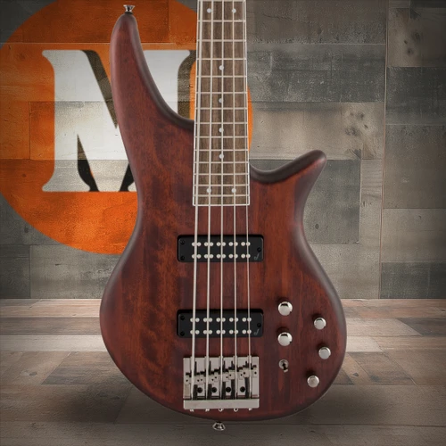 Jackson JS Series Spectra Bass JS3V - Laurel Fingerboard - Walnut Stain | Musician Madness