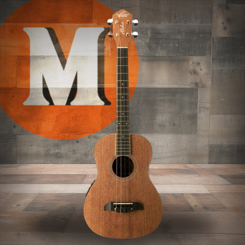 Oscar Schmidt OU52E-A Baritone Ukulele W/Pre Amp. Natural Mahogany (OU52E-A-U) | Musician Madness