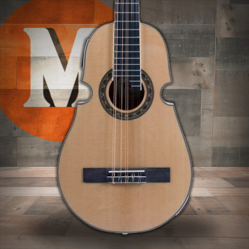 Oscar Schmidt OQ40SE Acoustic Electric Latin Quatro w/Bag. Natural (OQ40SE-U) | Musician Madness