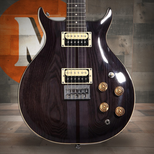 Washburn H10TB Wing Series Hawk Electric Guitar. Trans Black (H10TB-U) | Musician Madness