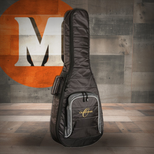 Oscar Schmidt OSGBD10 Dreadnought Acoustic Guitar Size Bag. 10mm Padding Black (OSGBD10-U) | Musician Madness