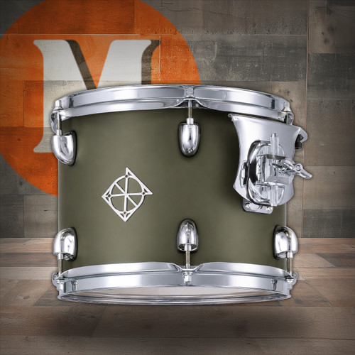 Dixon Cornerstone 8 x 8 MSP Tom Cement Gray (PDTCSTH0808-SCG) | Musician Madness