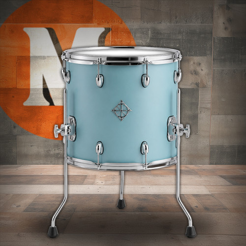 Dixon Cornerstone 14 x 14 MSP Floor Tom Quetzal Blue (PDFCSTH1414-QB) | Musician Madness